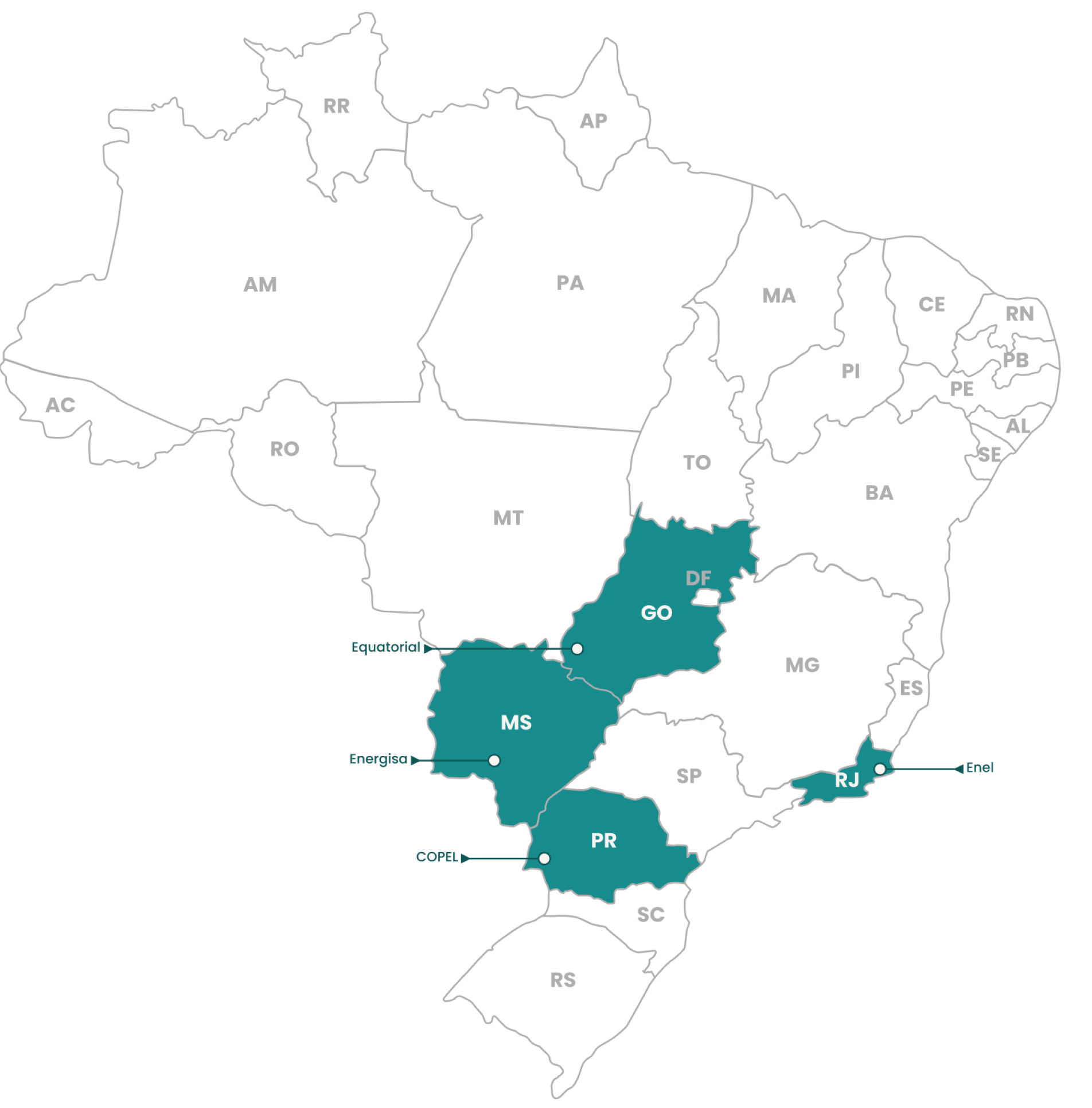 Brazil Map Presence Nextron